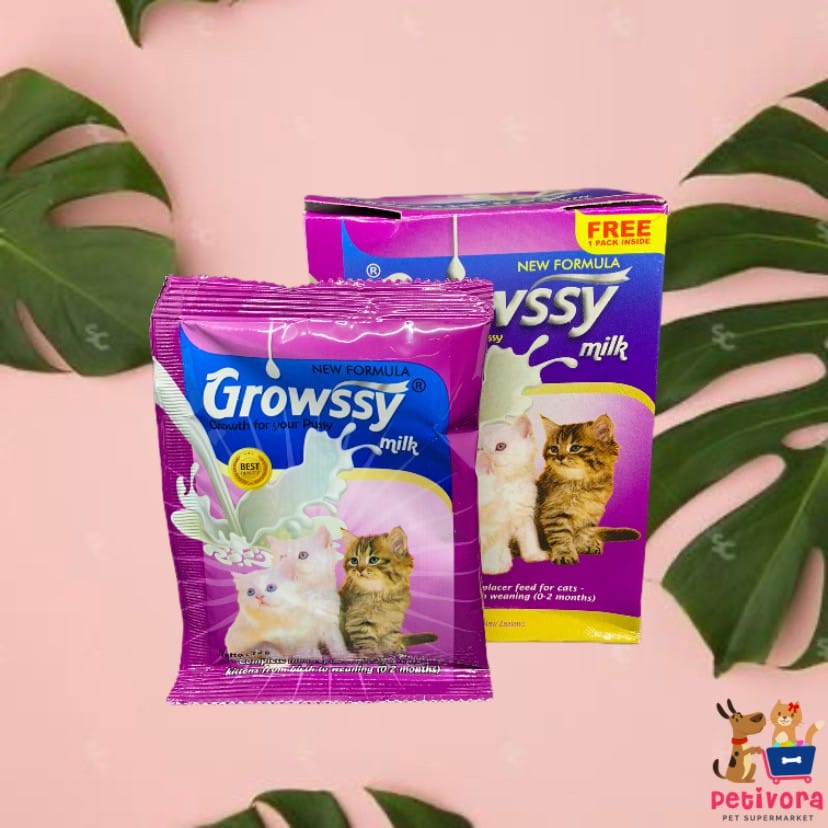 4 Susu Growssy untuk Anak Kucing Terbaik