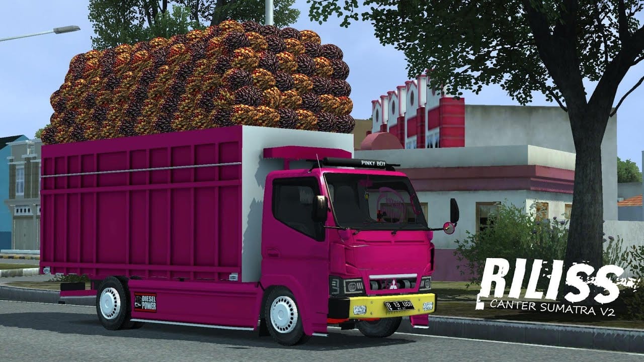 Mod Bussid Truck Canter Sumatra